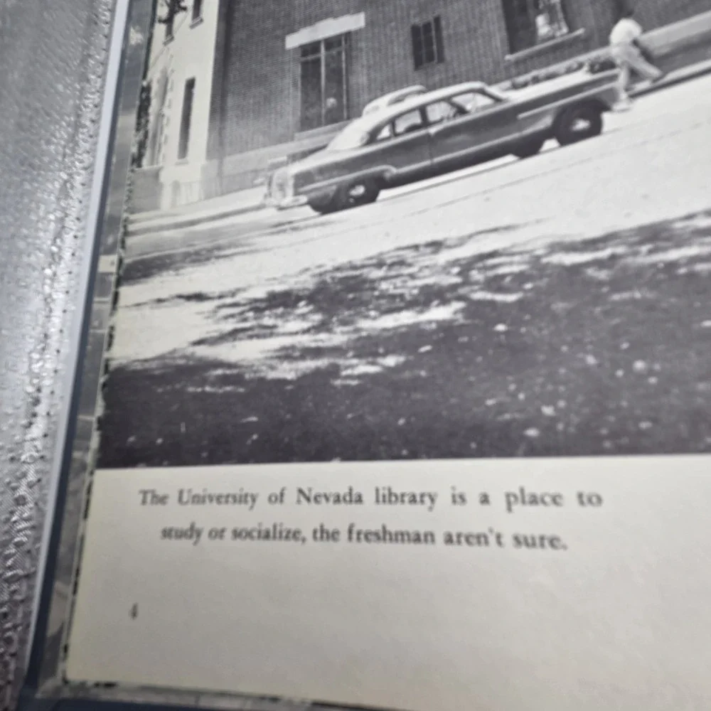 Vintage 1957 University of Nevada Yearbook - UNR